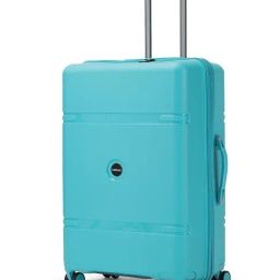 Carriall Drift Blue Textured Large Checked Hard Sided Luggage-image-64