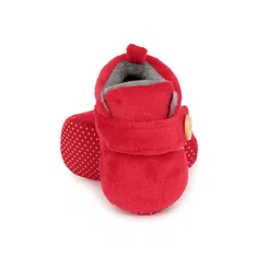 Superminis Infants Velvet Soft Base Booties image 5
