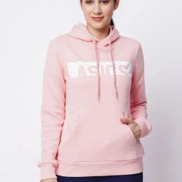 Asics Pink Logo Print Hoodie-image-6