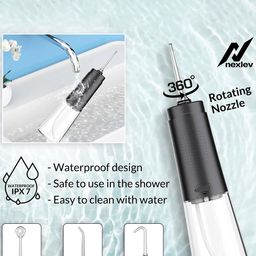NexLev Dental Flosser-DF-01-BK image 5