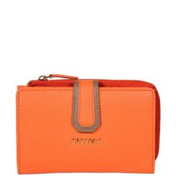 SASSORA Maya Casual Leather Bi-Fold Wallet for Women-15