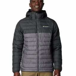 Columbia Grey Polyester Relaxed fit Hooded Jacket-picture-47