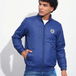 Being Human Blue Slim Fit Jacket-picture-40