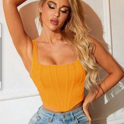 Projas Sweetheart Neck Crop Top-picture-17