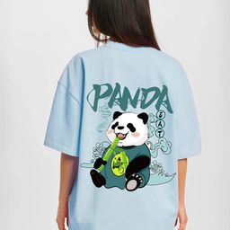 RAYACLOSET Women Printed Drop-Shoulder Sleeves Applique T-shirt-image-67