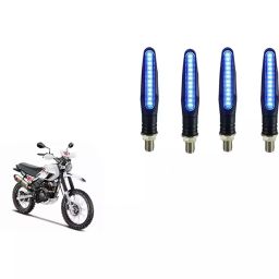 Cartronics Pencil Type Blue LED Indicator  for Hero Xpulse 200 BS6  (Pack of 4 Pcs)-1