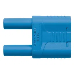 SCHUTZINGER CONN, BANANA, PLUG, 32A, BLUE, SKURZ 6100 / 19-4 IG 2MB NI / BL-picture-16