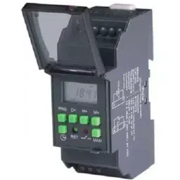 GIC 67DDT0 rogrammable Electronic 110 240 VAC Crono Timer Switch, 50/60 Hz, 1 C/O,6VA-68