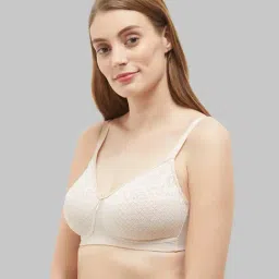 Wacoal Visual Effects Non-Padded Non-Wired Full Coverage Minimiser Everyday Comfort  Bra - Beige-14