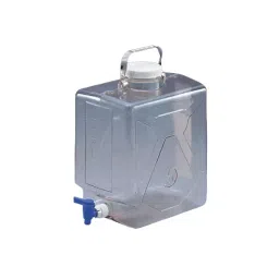 AS ONE Nalgene Square Bottle with Transparent Stopcock, 5-058-02-5