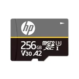 HP 1 TB Micro SDXC Memory Card With Adapter Class 10 U3-V30-A2 Grey, HP-SDU3V30A2-1TB image 1