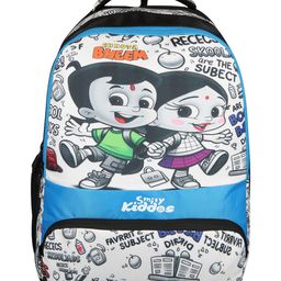Smily Kiddos - Licensed Chhota Bheem Junior Backpack Too Cool 4 - Teal Blue Height 17.71 Inches-47