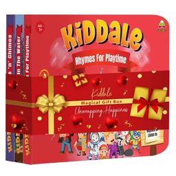 Kiddale Pack of 3 Musical Rhymes Book|16 Aquatic Nursery Rhymes & 8 Each in Rhymes N Chimes and Rhymes for Playtime|28 Sounds Each |Interactive Touch n Play Sound Book|Sing Along Books- Multicolor-25