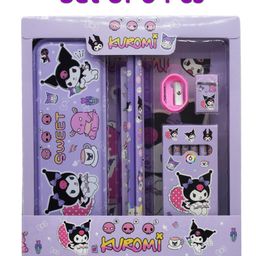 Asera Kuromi Stationery Gift Pack for Kids for Birthday Return Gifts (Pack of 6)-image-61