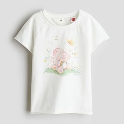 H&M Print-Motif Jersey Top-27