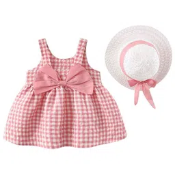 StyleCast x Revolte Girl Checked Shoulder Straps A-Line Mini Dress-32