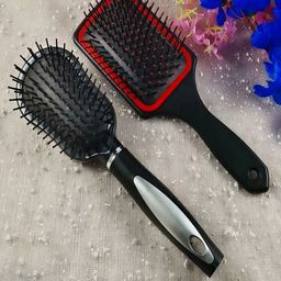 Jewelz Set Of 2 Cushion Hair Brush & Cleaning Comb For Detangle & Smooth Hair-23