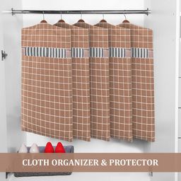 Kuber Industries Brown Set of 6 Regular Multi-Utility Organisers image 2