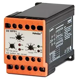 Minilec Overload Relay 2 CO Relay Output Black & Red, MPR1/40-36