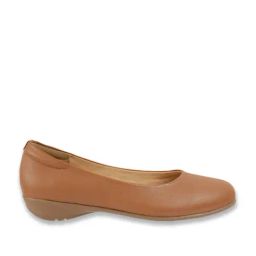 Mochi Women's Tan Flat Ballets-picture-37