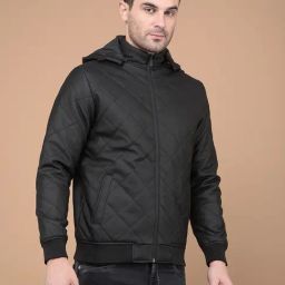 Crimsoune Club Black Regular Fit Puffer Jacket-picture-29