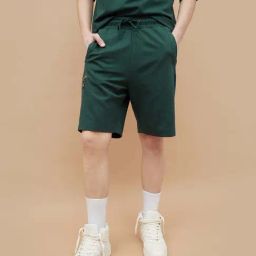 Kappa Green Relaxed Fit Shorts-picture-47