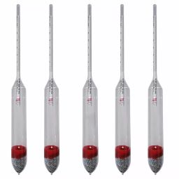 Borosil Percentage Density Hydrometer with 60-80% Sulphuric Acid % Meter Range, 3059002 (Pack of 5)-35