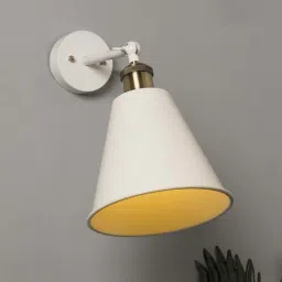 Homesake White Edison Guard Shade Wall Lamp - Set of 1-image-78