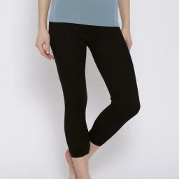 Kanvin Black Thermal Tights-image-16