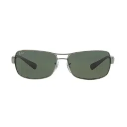 Ray-Ban 0RB3379I Light Green Active Lifestyle Rectangular Sunglasses - 64 mm-image-55