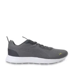 Puma Unisex Perforated Low IDP Grey Running Shoes-65