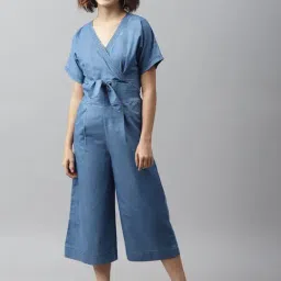 StyleStone Blue Midi Jumpsuit-image-86