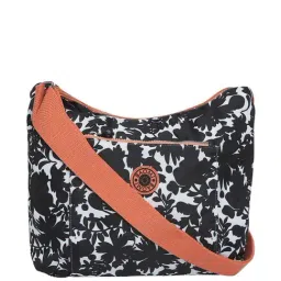 Baomi Black Printed Medium Cross Body Bag-image-19