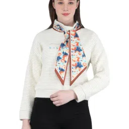 Monte Carlo Off White Graphic Print Sweatshirt-image-34