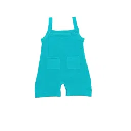 H by Hamleys Infants Boys Blue Self Dungaree-image-6