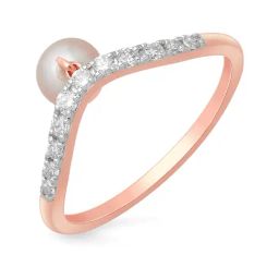 Malabar Gold and Diamonds 18k Rose Gold Diamond Ring-picture-15