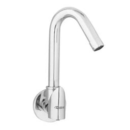 Rocio Dolphin Silver Brass Sink Cock-image-65