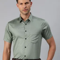 Majestic Man Men Classic Slim Fit Formal Shirt-image-79