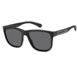 Polaroid Grey Round UV Protection Sunglasses for Men-picture-35