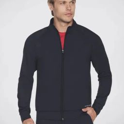 Skechers Black Regular Fit Sports Jacket-image-71