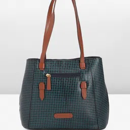 Hidesign Textured Leather Shoulder Bag image 3