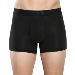 Calvin Klein Black Cotton Regular Fit Trunks-picture-16