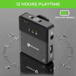 ULTRAPROLINK UM1192 Sonic Pro Omnidirectional Wireless Microphone & Receiver Set (Black) image 3