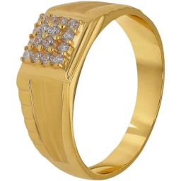 Malabar Gold and Diamonds 22k (916) Yellow Gold Ring for Men-picture-49