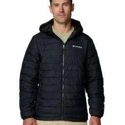 Columbia Black Polyester Relaxed fit Hooded Jacket-picture-47