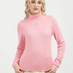 TOMMY HILFIGER Pink Slim Fit Pullover-image-61