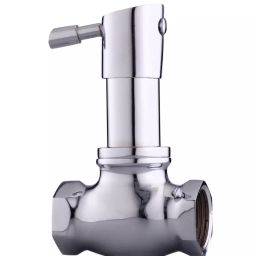 Rocio Maxim Silver Brass Flush Cock-image-26