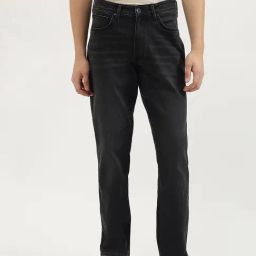 United Colors of Benetton Black Comfort fit Self Jeans-image-89