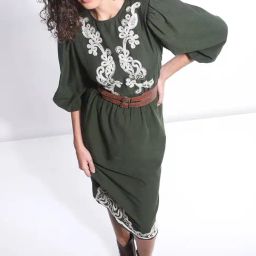 Vero Moda Olive Embroidered Top-picture-27