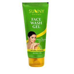 SUNNY HERBALS Face Wash Gel With Neem & Tulsi -110 g-30